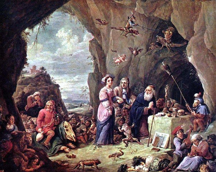 David Teniers the Younger The Temptation of St. Anthony china oil painting image